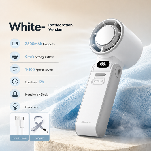 The Artica 01 — Handheld Ice-Cooling Fan